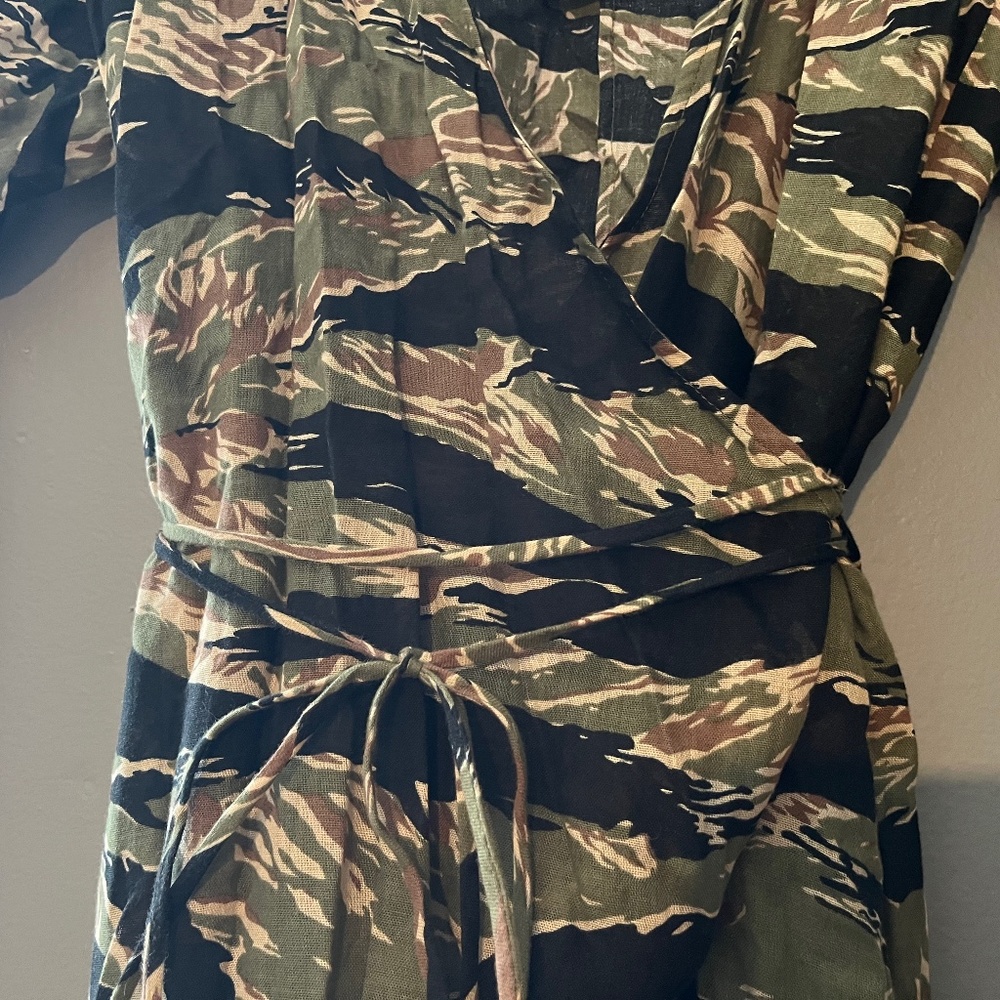 Rachel Comy camo jumpsuit size 0